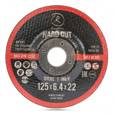 RoxelPro Отрезной круг ROXTOP HARD CUT Т41, 125 мм нерж.сталь, металл