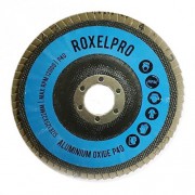 RoxelPro Лепестковый круг ROXONE 125 х 22мм, оксид алюминия, конический