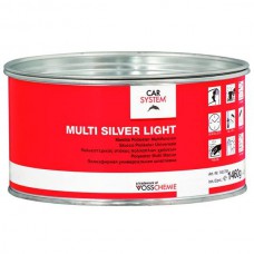 Шпатлевка 2К полиэфирная универсальная Multi Silver Light , серебро, 1,5 кг